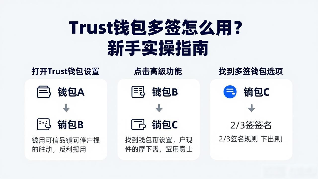 Trust钱包多签怎么用?新手实操指南