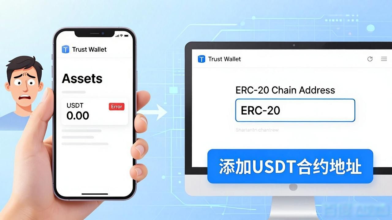 Trust钱包找不回了？手把手教你恢复资产