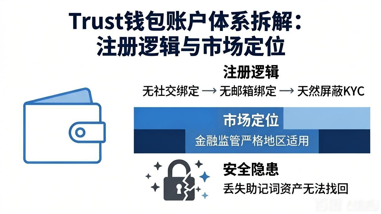 Trust钱包账户体系拆解：注册逻辑与市场定位