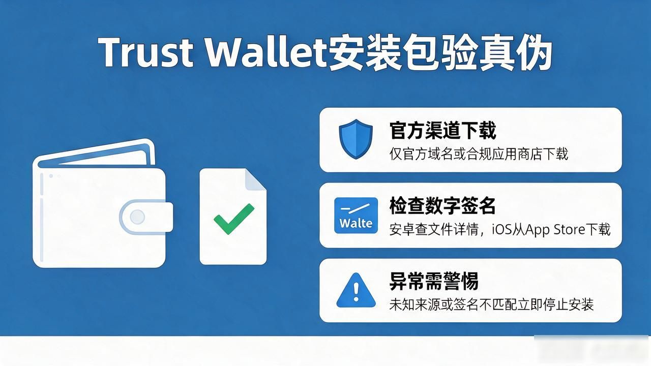 Trust Wallet安装包怎么看有没有问题？3招教你验真伪