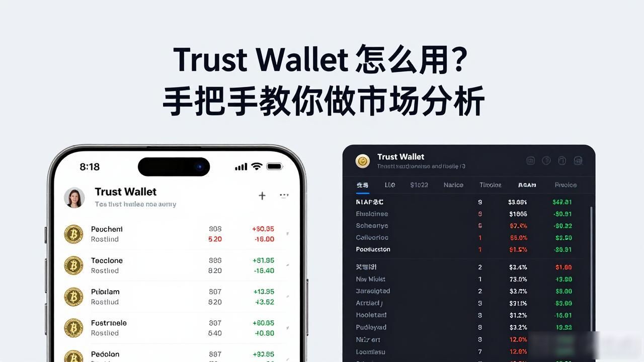 Trust Wallet 怎么用?手把手教你做市场分析