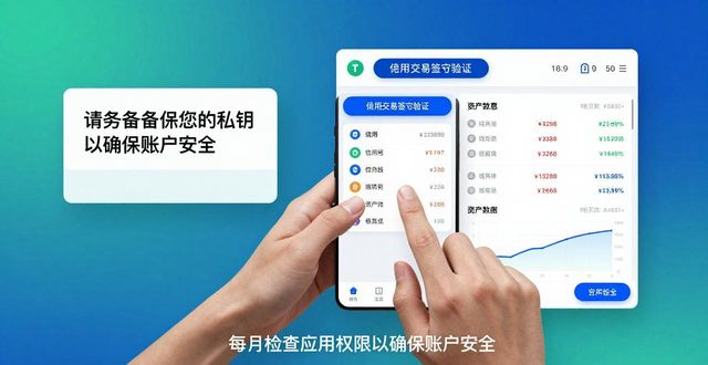 Trust钱包注册后,账户管理记住三点:备份私钥、查看资产、安全设置
