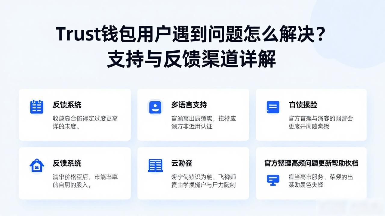 Trust钱包用户遇到问题怎么解决？支持与反馈渠道详解