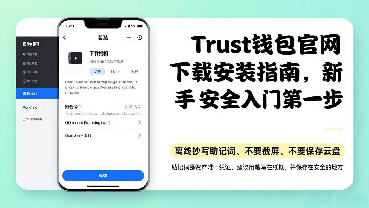 Trust钱包官网下载安装指南，新手安全入门第一步