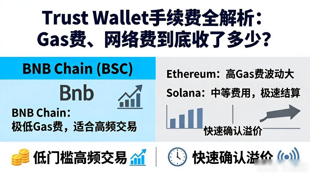 Trust Wallet手续费全解析：Gas费、网络费到底收了多少？