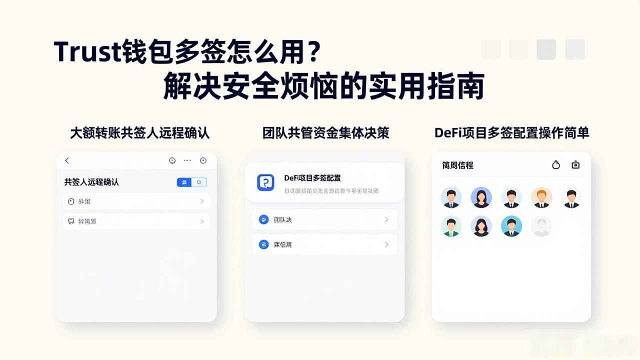 Trust钱包多签怎么用？解决安全烦恼的实用指南