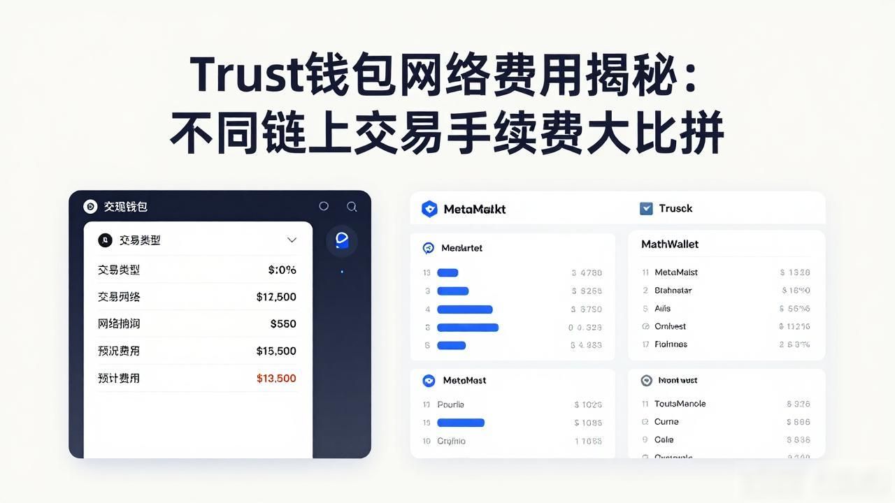Trust钱包网络费用揭秘:不同链上交易手续费大比拼