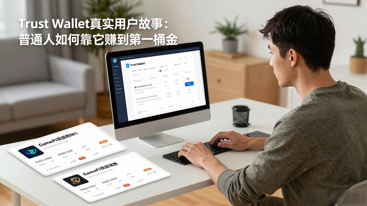 Trust Wallet真实用户故事:普通人如何靠它赚到第一桶金