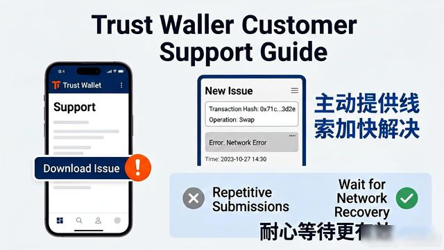Trust Wallet下载后遇到问题？客服支持这样找