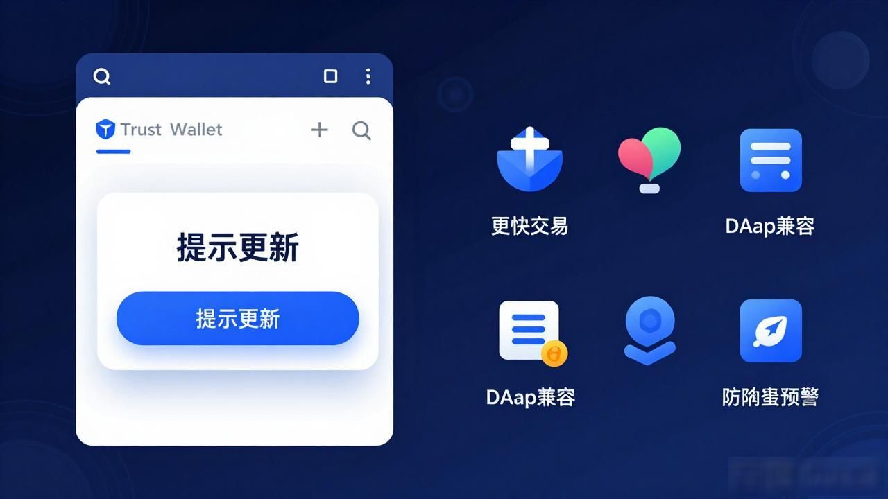 Trust Wallet为什么总是提示更新？老版本藏着三大隐患