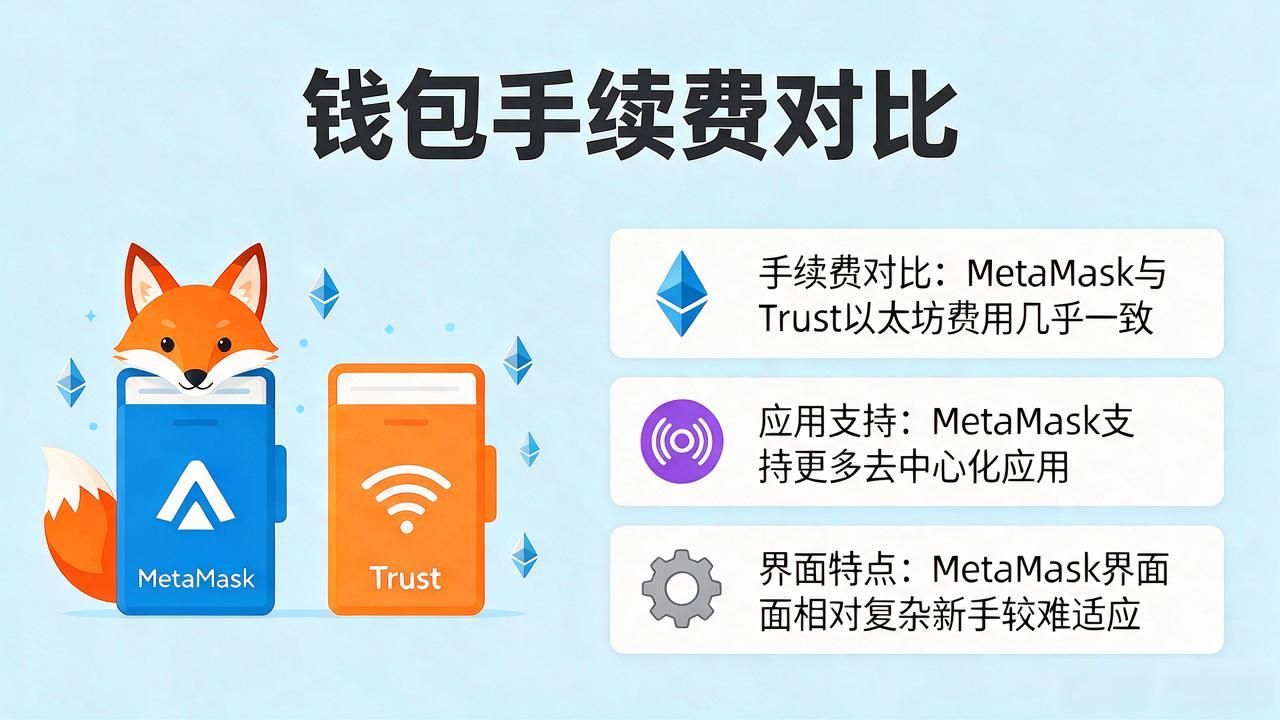 Trust钱包手续费对比：哪款Web3钱包最省钱？