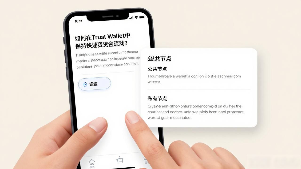 如何在Trust Wallet中保持快速的资金流动？