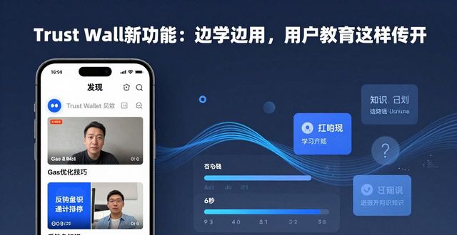 Trust Wallet新功能：边学边用，用户教育这样传开