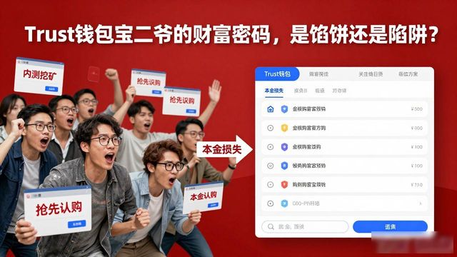 Trust钱包宝二爷的财富密码，是馅饼还是陷阱？