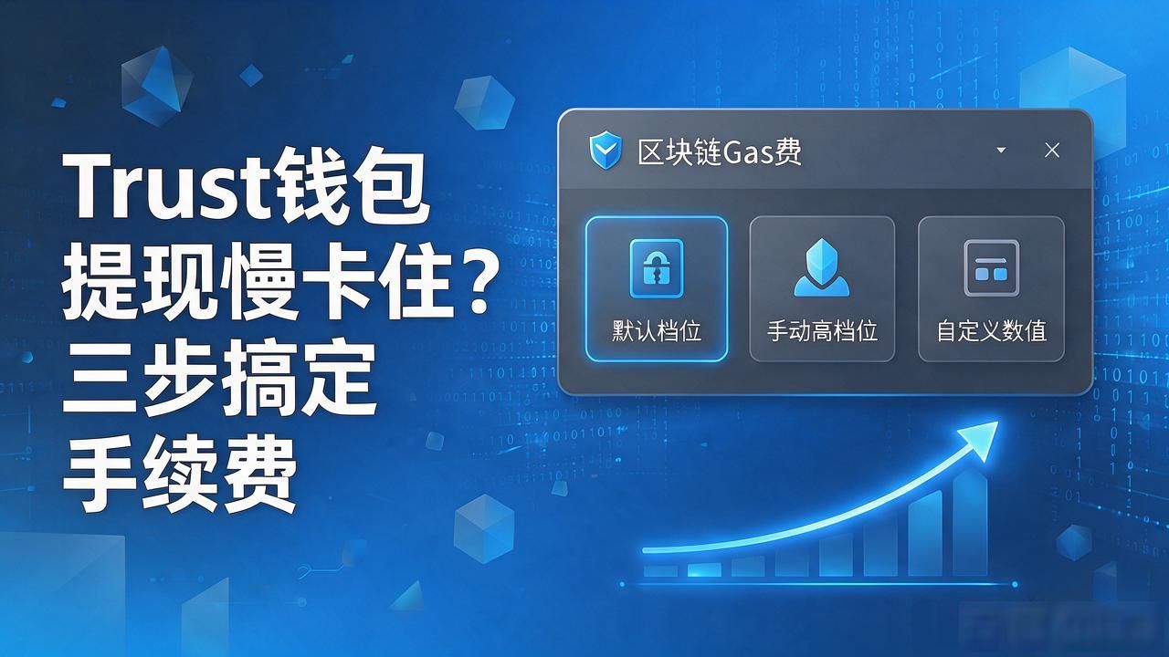 Trust钱包提现慢卡住？三步搞定手续费