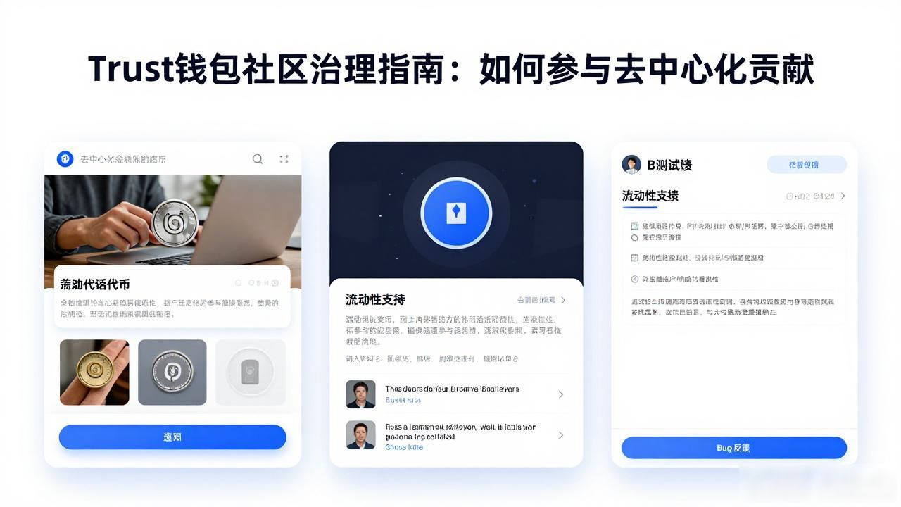 Trust钱包社区治理指南:如何参与去中心化贡献
