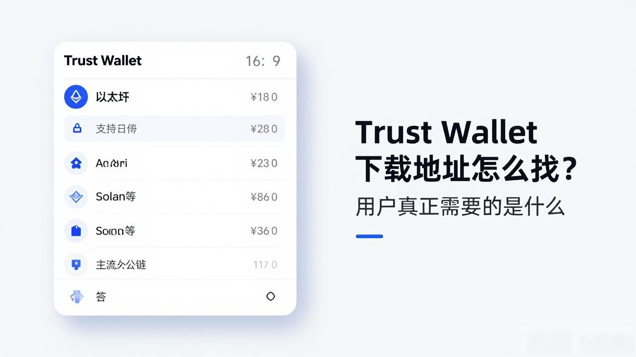 Trust Wallet下载地址怎么找？用户真正需要的是什么