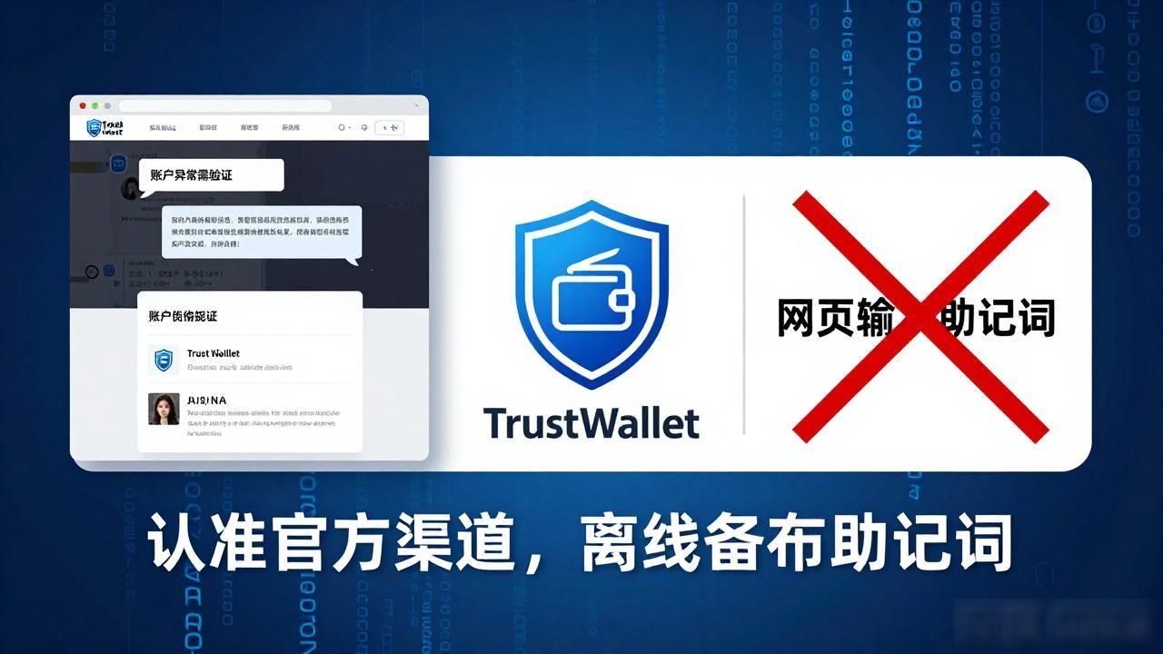 手机装Trust Wallet怕中毒?认准官方渠道防诈骗
