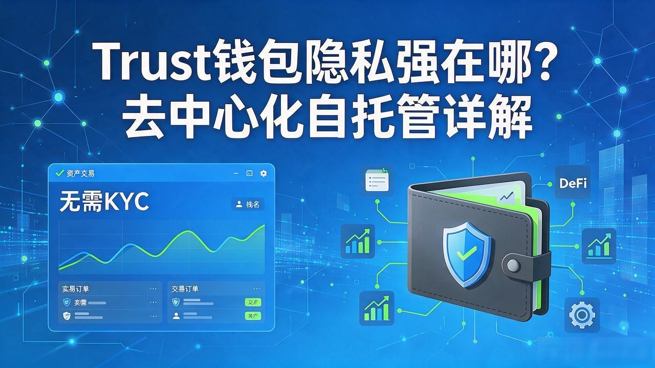 Trust钱包隐私强在哪？去中心化自托管详解