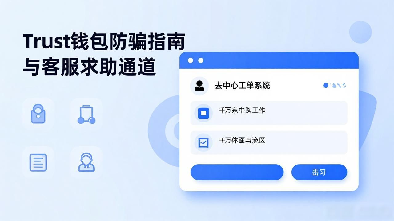 Trust钱包防骗指南与客服求助通道