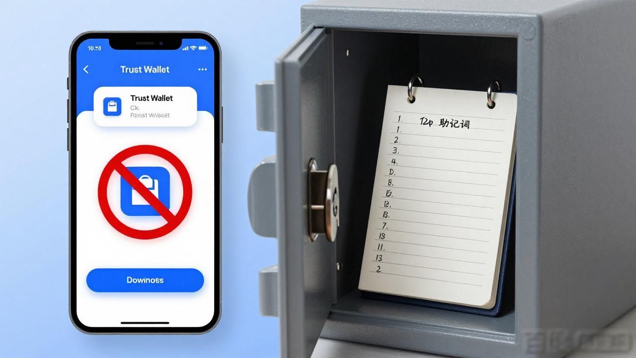 Trust Wallet下载安全吗?三步教你避开假钱包陷阱