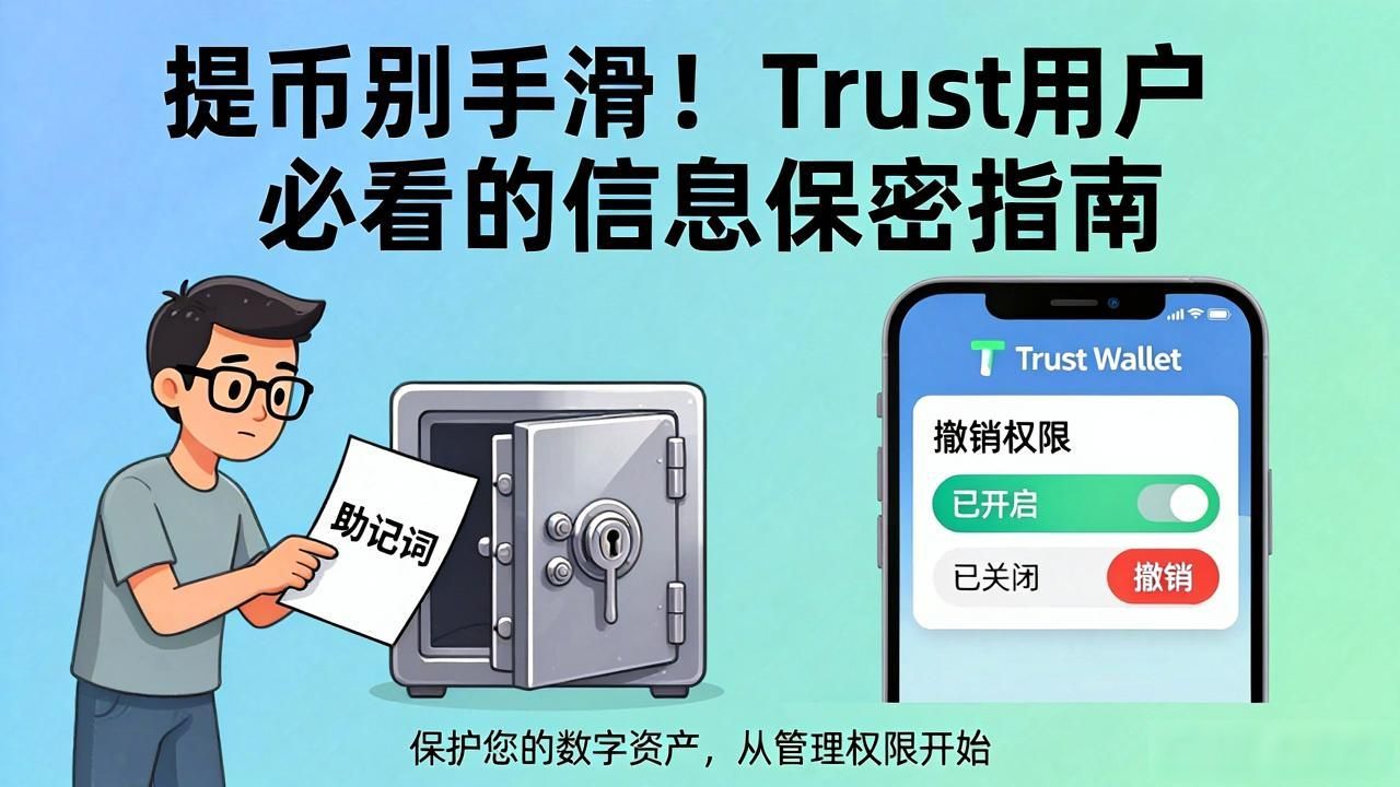 提币别手滑！Trust用户必看的信息保密指南