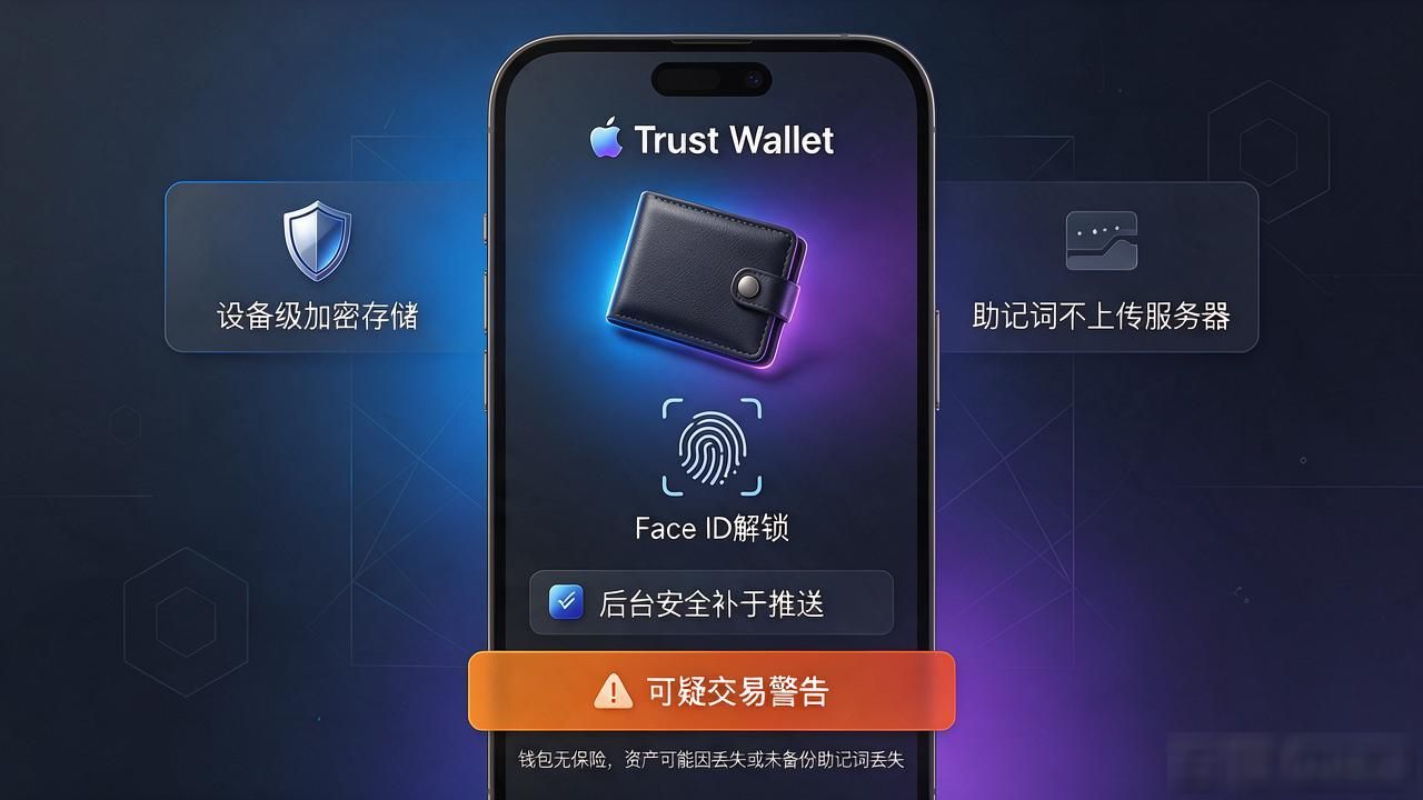 Trust Wallet苹果版安全吗？用户资产和隐私怎么保护