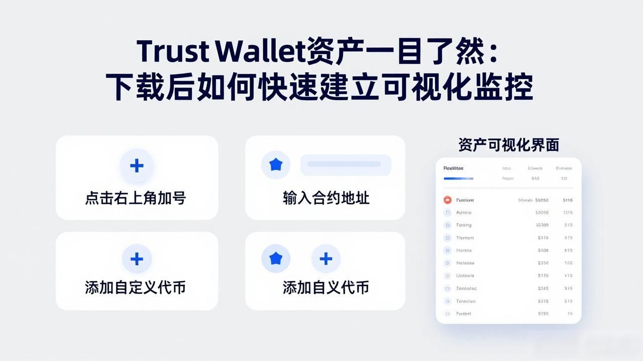 Trust Wallet资产一目了然：下载后如何快速建立可视化监控