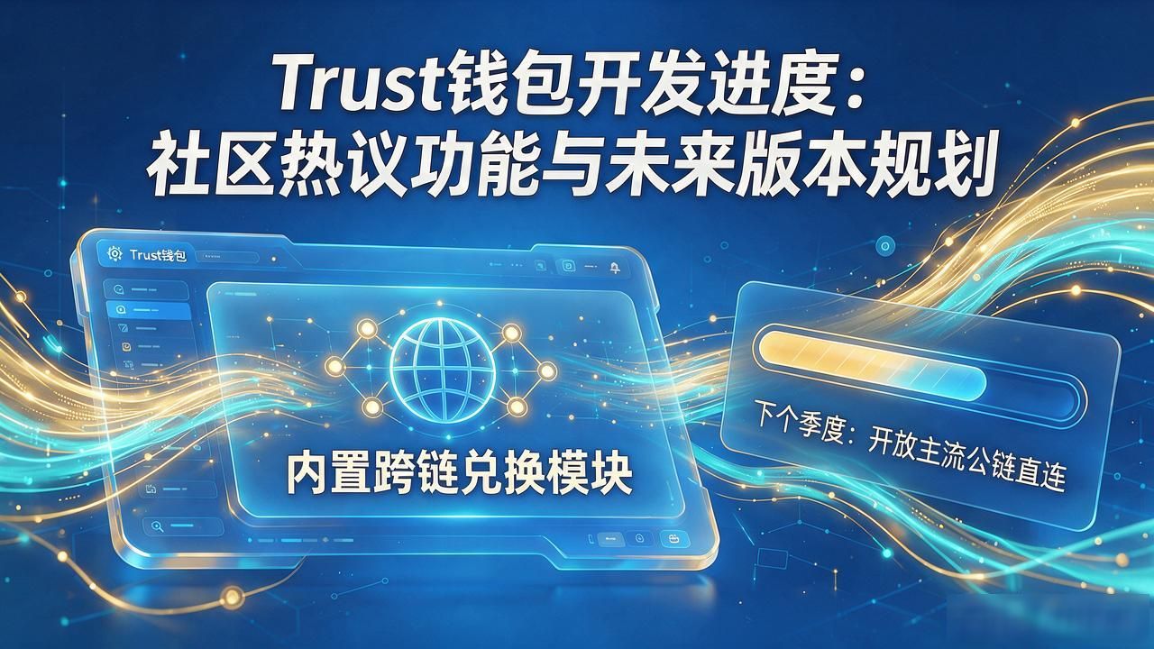 Trust钱包开发进度：社区热议功能与未来版本规划
