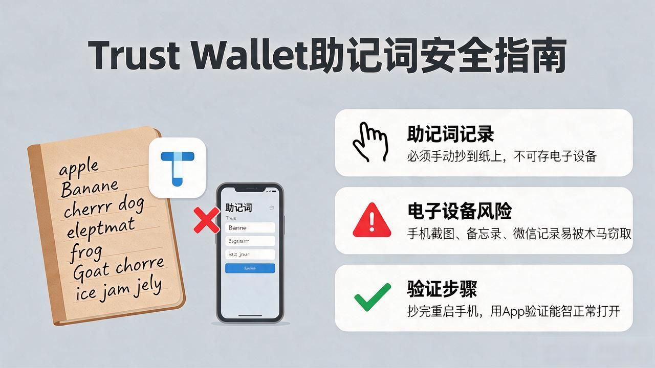 手机上装Trust Wallet,步骤和坑一次说清
