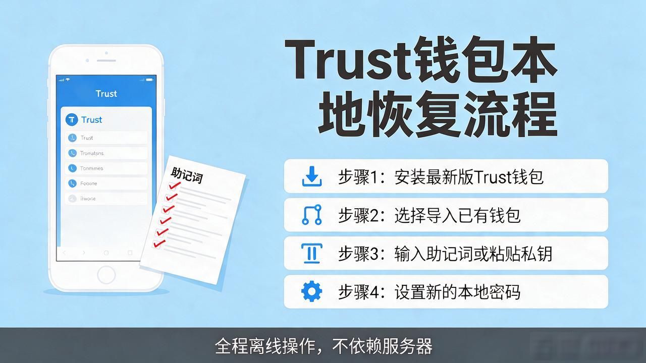 Trust钱包丢了怎么恢复?策略与技术准备一篇讲透