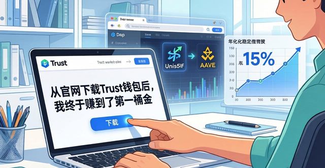 从官网下载Trust钱包后，我终于赚到了第一桶金