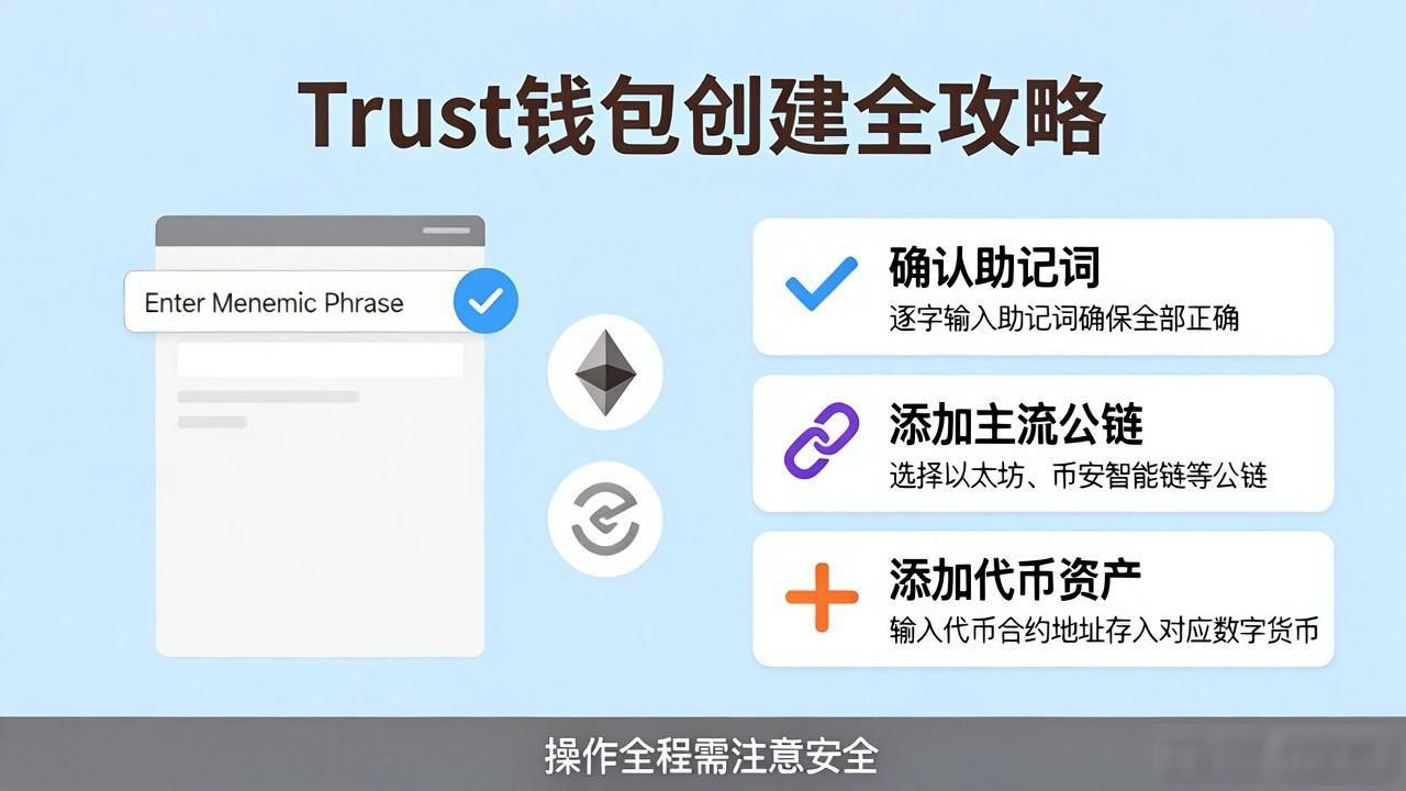 Trust钱包创建全攻略：从下载到账本安全