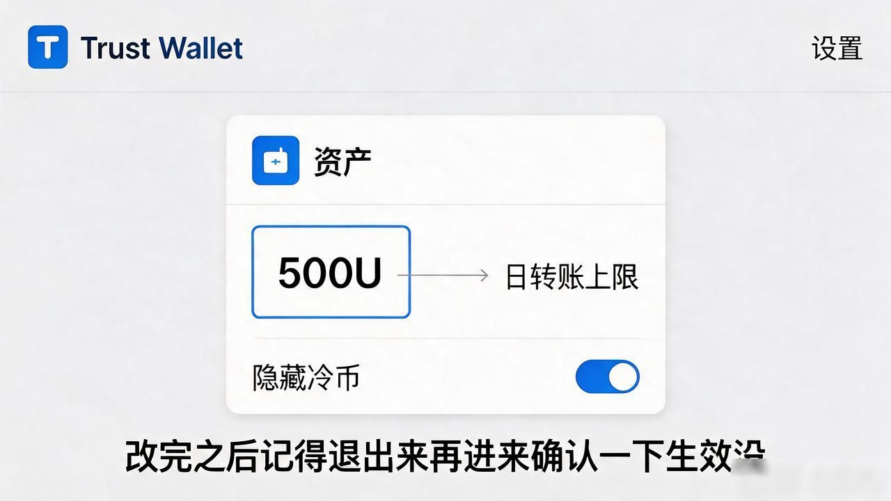 Trust Wallet资金设置怎么调最合理?官网几步搞定