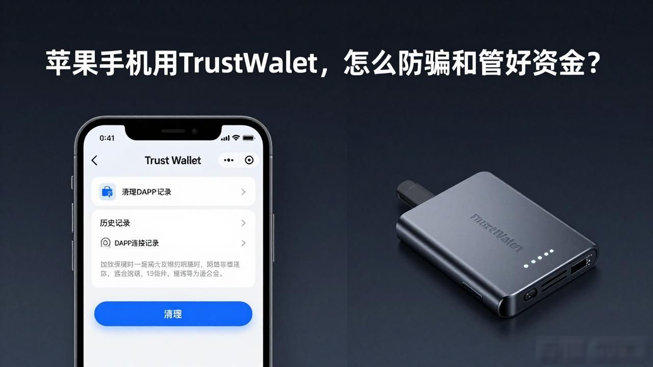 苹果手机用Trust Wallet,怎么防骗和管好资金?