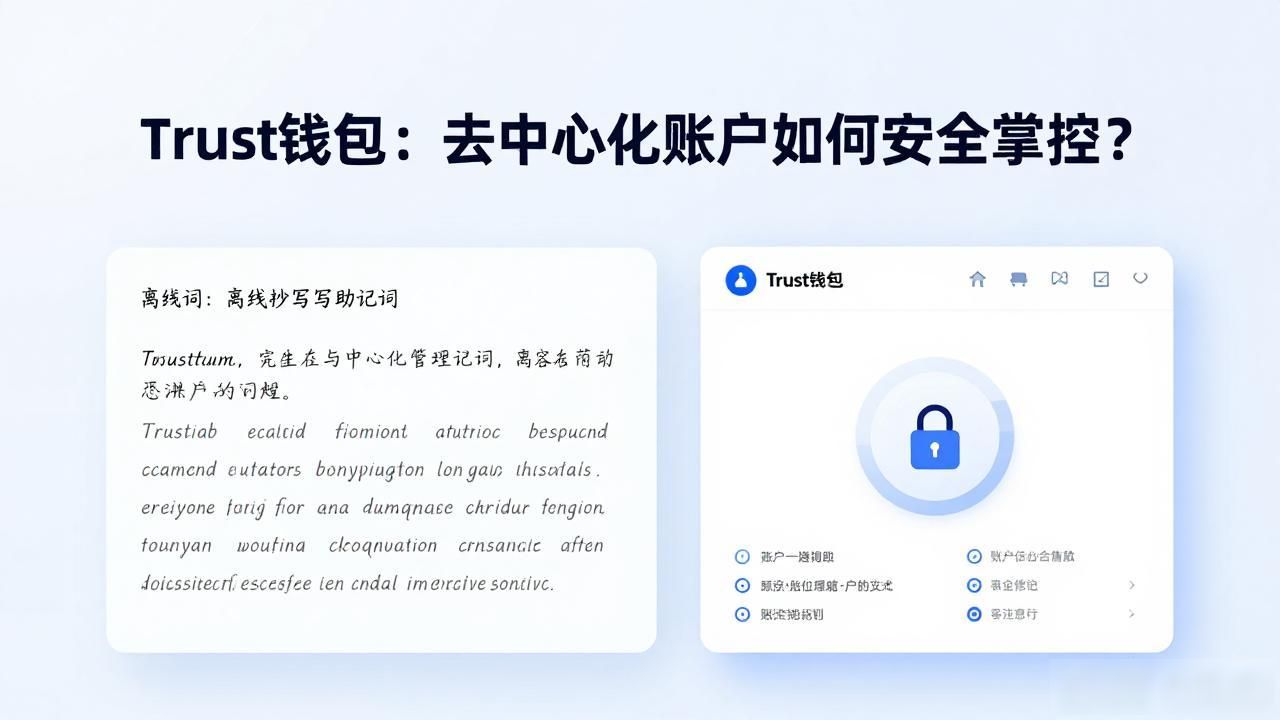Trust钱包：去中心化账户如何安全掌控？