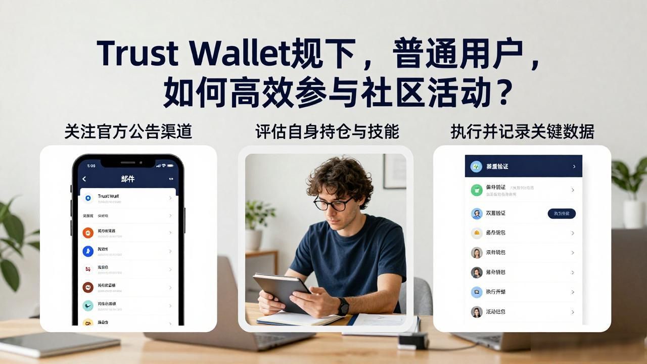Trust Wallet新规下,普通用户如何高效参与社区活动?