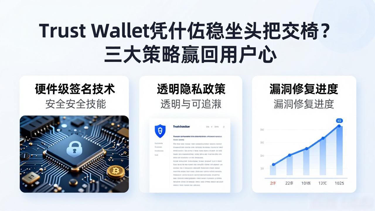 Trust Wallet凭什么稳坐头把交椅?三大策略赢回用户心