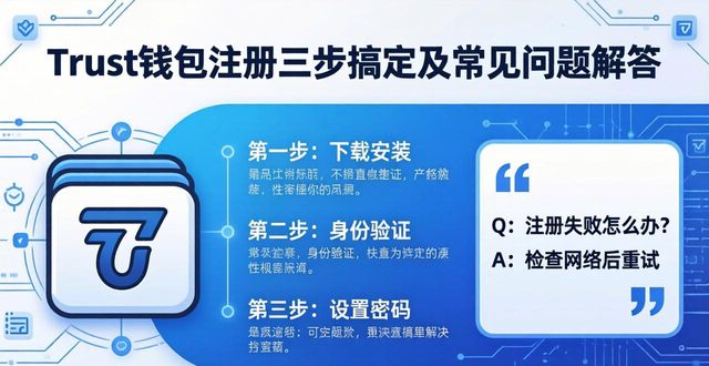 Trust钱包注册三步搞定及常见问题解答