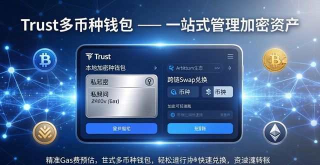 Trust多币种钱包 一站式管理加密资产