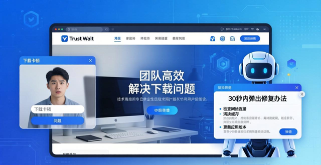 Trust Wallet支持团队：三招优化下载体验