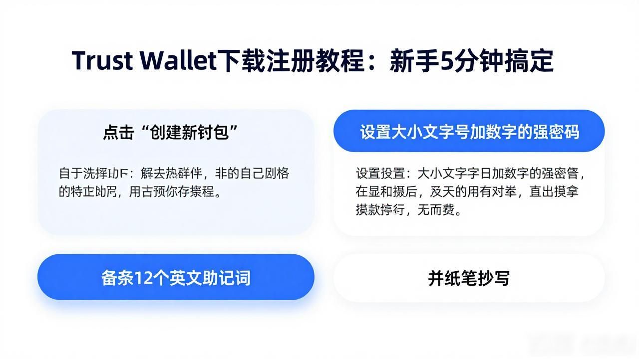 Trust Wallet下载注册教程：新手5分钟搞定