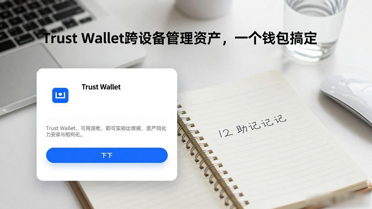 Trust Wallet跨设备管理资产，一个钱包搞定