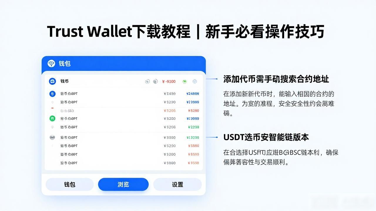 Trust Wallet下载教程|新手必看操作技巧