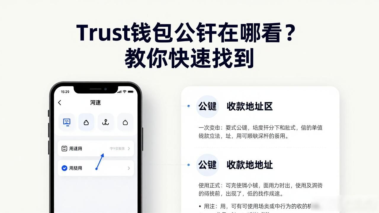 Trust钱包公钥在哪看？教你快速找到